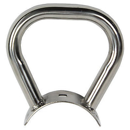Wippengriff Hangelgriff  aus Edelstahl für Rundholz 140mm Ø