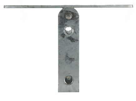 Wippenlager für Holzbalken in Seitenansicht