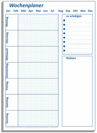 Wochenplaner A5