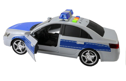 XL Modellauto Polizei mit Licht & Sound 25cm- mit öffnenden Türen