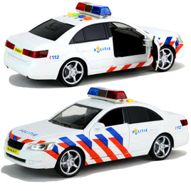 XL Modellauto niederländische Polizei mit Licht & Sound 25cm