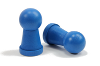 XXL Ludo Brettspiel 2-seitig für 4 & 6 Spieler- Spielfiguren