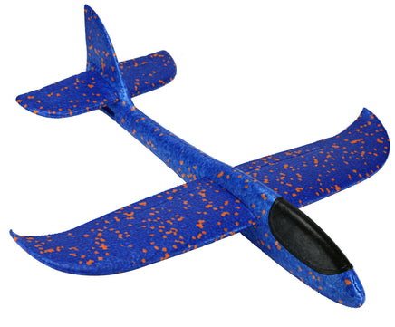 XXL Styropor Flugzeug in  blau