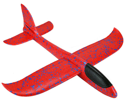 XXL Styropor Flugzeug in rot