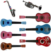 Musikinstrument für Kinder Gitarre Ukulele Trompete Saxophon Kindergitarre NEU