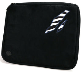 NICI Notebook Tasche Zebra 15" Zoll leichte Schutzhülle Laptop schwarz 28562
