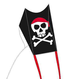 Drache Pirat für Kinder fliegt leicht Kite Mini Sled 40cm Drachen NEU