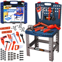 transportable Kinder Werkbank inkl. Werkzeug